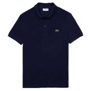 Lacoste Navy Slim Fit Petit Pique Polo Shirt