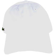 Lacoste White Organic Cotton Cap