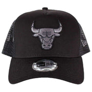 New Era Black 9FORTY NBA League Chicago Bulls Trucker Cap