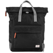 Roka Black Bayswater B Medium Sustainable Nylon Backpack