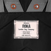 Roka Black Bayswater B Medium Sustainable Nylon Backpack