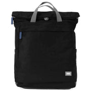 Roka Black Camden A Medium Sustainable Nylon Backpack