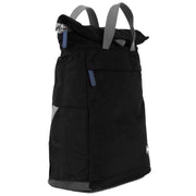 Roka Black Camden A Medium Sustainable Nylon Backpack
