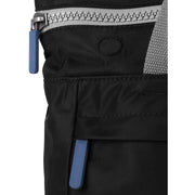 Roka Black Camden A Medium Sustainable Nylon Backpack