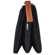 Roka Black Carnaby Small Sustainable Canvas Wallet