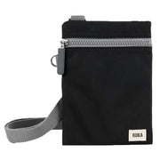 Roka Black Chelsea Sustainable Nylon Pocket Sling Bag