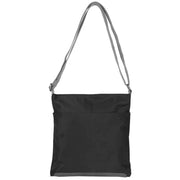 Roka Black Kennington B Medium Sustainable Nylon Cross Body Bag
