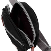 Roka Black Paddington D Sustainable Nylon Hip Bag