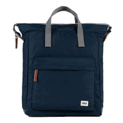 Roka Blue Bantry B Large Sustainable Nylon Backpack