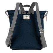 Roka Blue Bantry B Large Sustainable Nylon Backpack