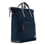 Roka Blue Bantry B Large Sustainable Nylon Backpack