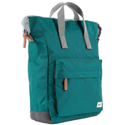 Roka Blue Bantry B Medium Sustainable Canvas Backpack