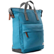 Roka Blue Bantry B Medium Sustainable Nylon Backpack