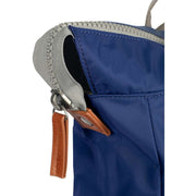 Roka Blue Bantry B Medium Sustainable Nylon Backpack