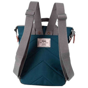 Roka Blue Bantry B Small Sustainable Canvas Backpack