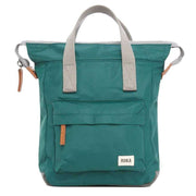 Roka Blue Bantry B Small Sustainable Nylon Backpack