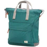 Roka Blue Bantry B Small Sustainable Nylon Backpack