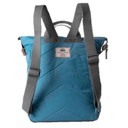Roka Blue Bantry B Small Sustainable Nylon Backpack