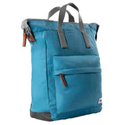 Roka Blue Bantry B Small Sustainable Nylon Backpack