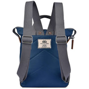 Roka Blue Bantry B Small Sustainable Nylon Backpack