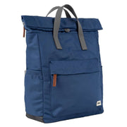Roka Blue Canfield B Large Sustainable Nylon Backpack