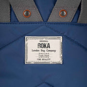 Roka Blue Canfield B Large Sustainable Nylon Backpack