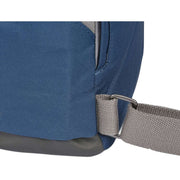 Roka Blue Canfield B Medium Sustainable Canvas Flannel Backpack