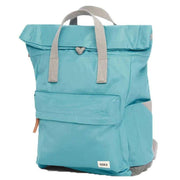 Roka Blue Canfield B Medium Sustainable Nylon Backpack