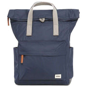 Roka Blue Canfield B Medium Sustainable Nylon Backpack