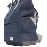 Roka Blue Canfield B Medium Sustainable Nylon Backpack