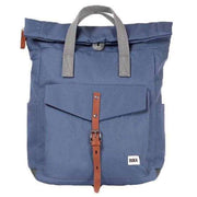 Roka Blue Canfield C Medium Sustainable Canvas Backpack