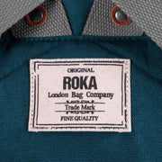 Roka Blue Canfield C Medium Sustainable Canvas Backpack
