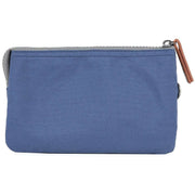 Roka Blue Carnaby Medium Sustainable Canvas Wallet