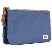 Roka Blue Carnaby Medium Sustainable Canvas Wallet