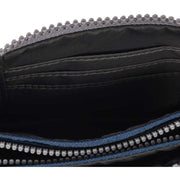 Roka Blue Carnaby Medium Sustainable Canvas Wallet