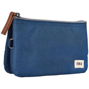 Roka Blue Carnaby Medium Sustainable Canvas Wallet