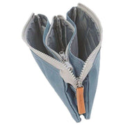 Roka Blue Carnaby Medium Sustainable Canvas Wallet