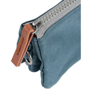 Roka Blue Carnaby Small Sustainable Canvas Wallet