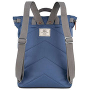 Roka Blue Finchley A Large Sustainable Canvas Backpack