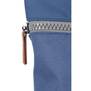 Roka Blue Finchley A Large Sustainable Canvas Backpack