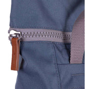 Roka Blue Finchley A Medium Sustainable Canvas Backpack