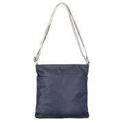 Roka Blue Kennington B Medium Sustainable Nylon Cross Body Bag