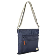 Roka Blue Kennington B Medium Sustainable Nylon Cross Body Bag