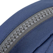 Roka Blue Paddington B Small Sustainable Canvas Crossbody Bag
