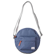 Roka Blue Paddington B Small Sustainable Canvas Crossbody Bag