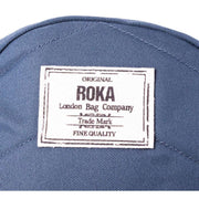 Roka Blue Paddington B Small Sustainable Canvas Crossbody Bag