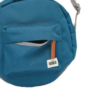 Roka Blue Paddington B Small Sustainable Crossbody Bag
