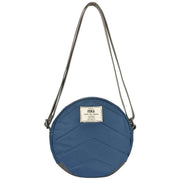 Roka Blue Paddington B Small Sustainable Nylon Crossbody Bag