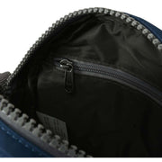 Roka Blue Paddington B Small Sustainable Nylon Crossbody Bag