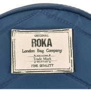 Roka Blue Paddington B Small Sustainable Nylon Crossbody Bag